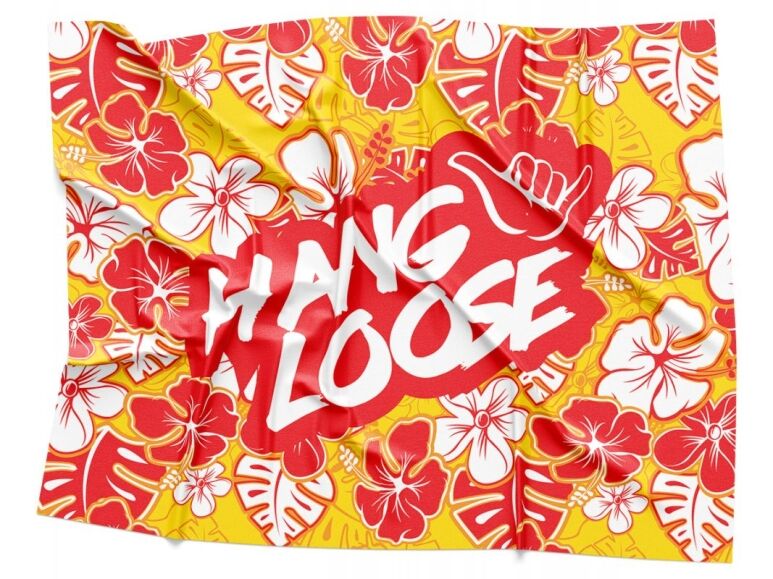 Hang Loose Logo Rendering
